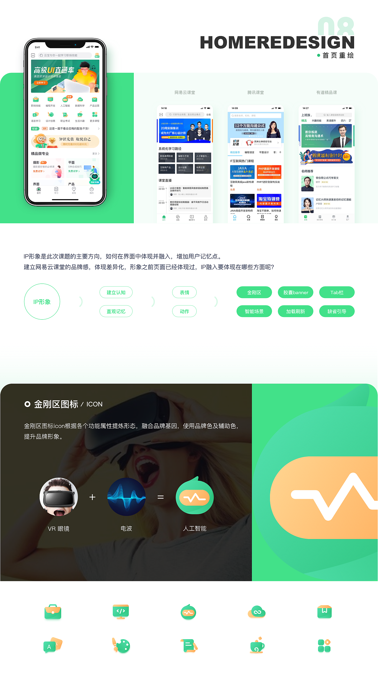 网易云课堂-IP形象设计、品牌融入