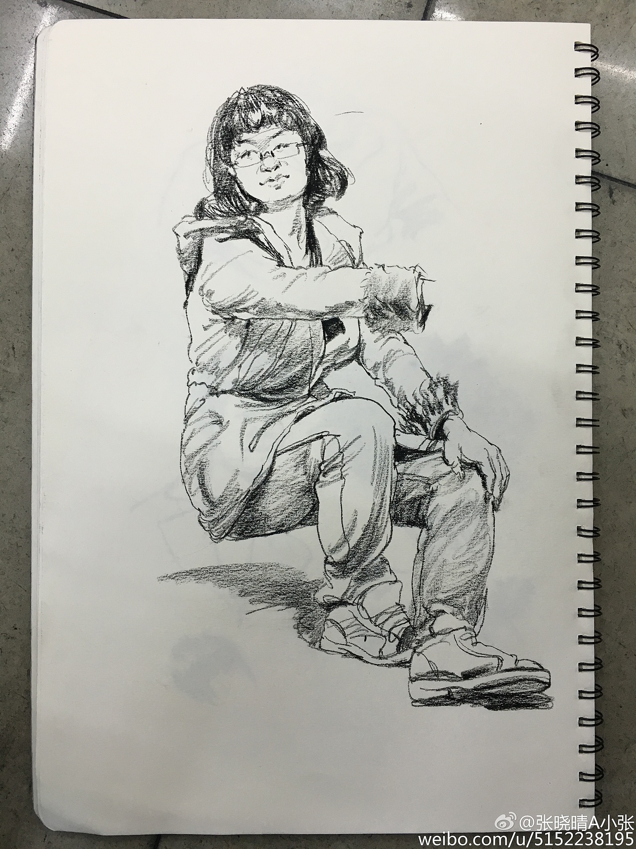 小张：2015夏-2016年冬 教画时的速写内容（图ZNjk0NzI0NTY=） - 绘画 - 站酷设计师張曉晴原创素材 - 站酷ZCOOL