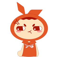 橘子ip形象物表情包第二弹设计