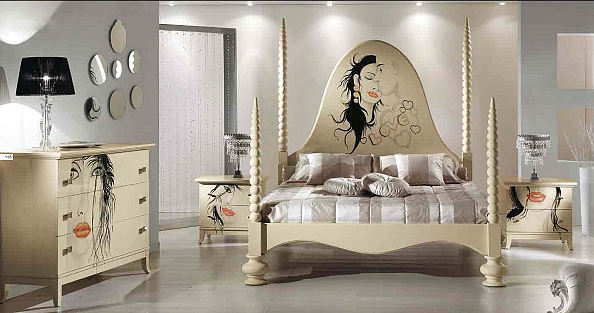 ARREDAMENTI CAPRICCIO尊贵尚品卧室双人床