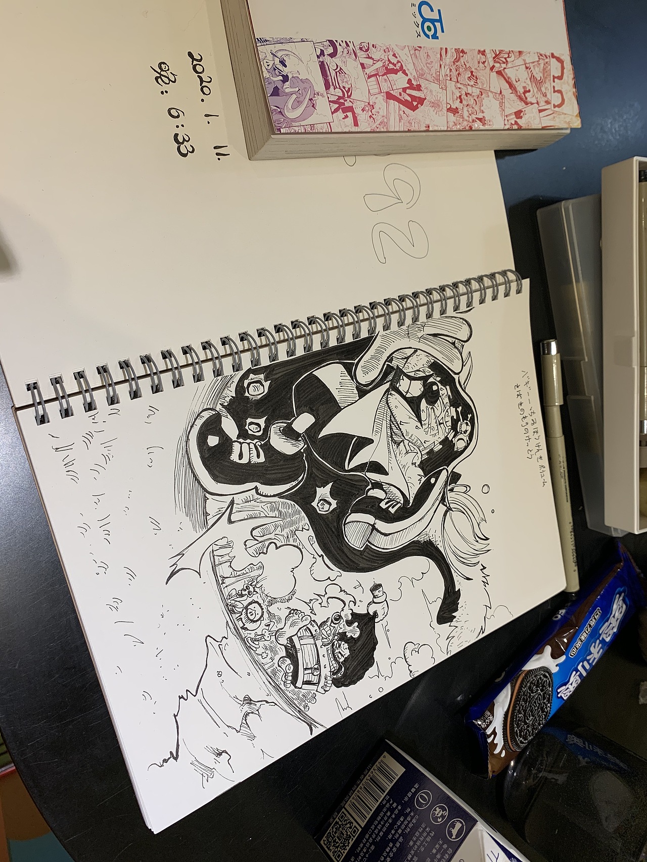 海贼王临摹 二期（图ZMTk0OTg4MDI0） - 单幅漫画 - 站酷设计师Liang_Kinglion原创素材 - 站酷ZCOOL