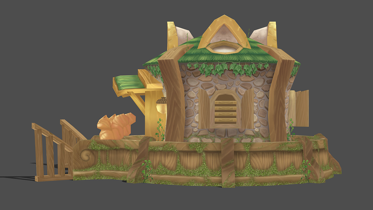 q版游戏场景练习