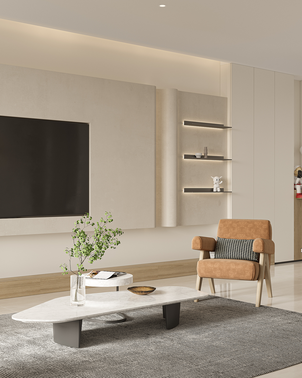 时令设计-现代平层项目