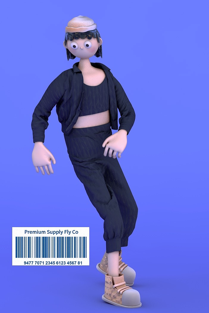 【C4D人物建模】（图ZMjM4MTY2ODY0） - 人物/生物 - 站酷设计师九陳原创素材 - 站酷ZCOOL
