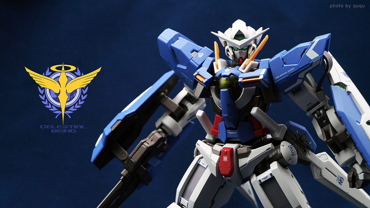 万代高达00 mb合金能天使高达gundam exia 高达oo模型