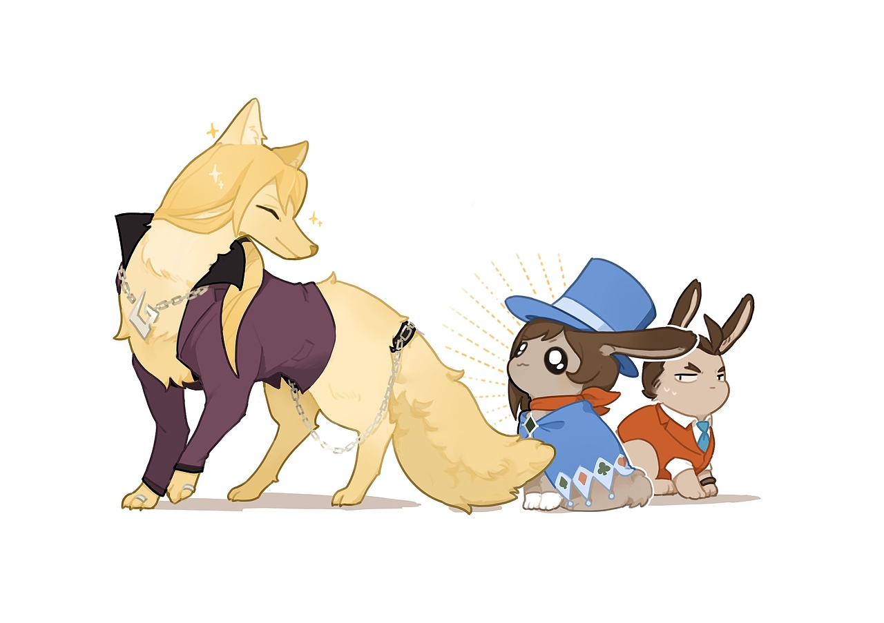 杂七杂八大动物小动物条漫插图什么的