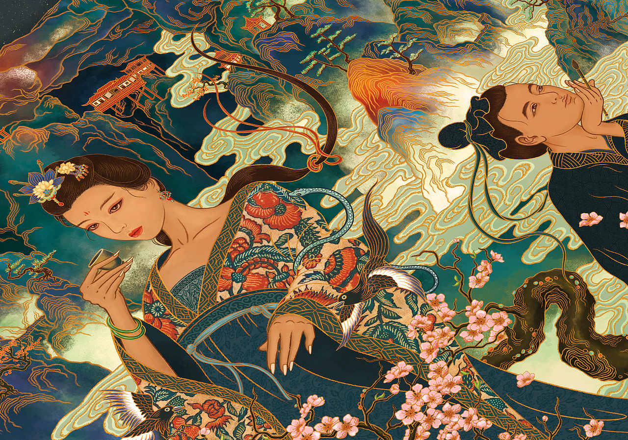 《闽都别记》第三百五十三回（图ZMjg2NzU4MDIw） - 创作习作 - 站酷设计师木木wangcaimou原创素材 - 站酷ZCOOL