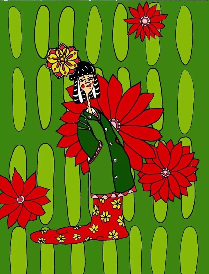 女人们（图ZNTQ3OTQ1MzY=） - 创作习作 - 站酷设计师卓玛拉姆原创素材 - 站酷ZCOOL