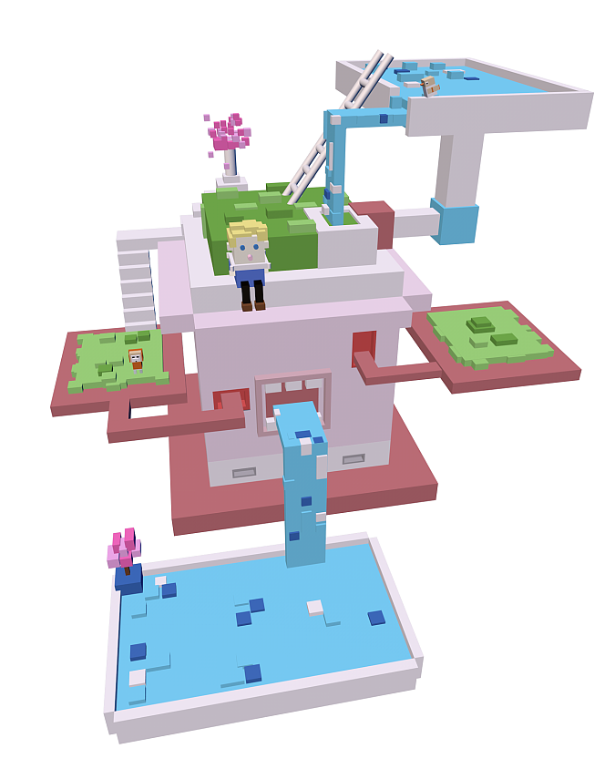立体小别墅（图ZMTM0NzI1ODAw） - 场景 - 站酷设计师小霜霜原创素材 - 站酷ZCOOL