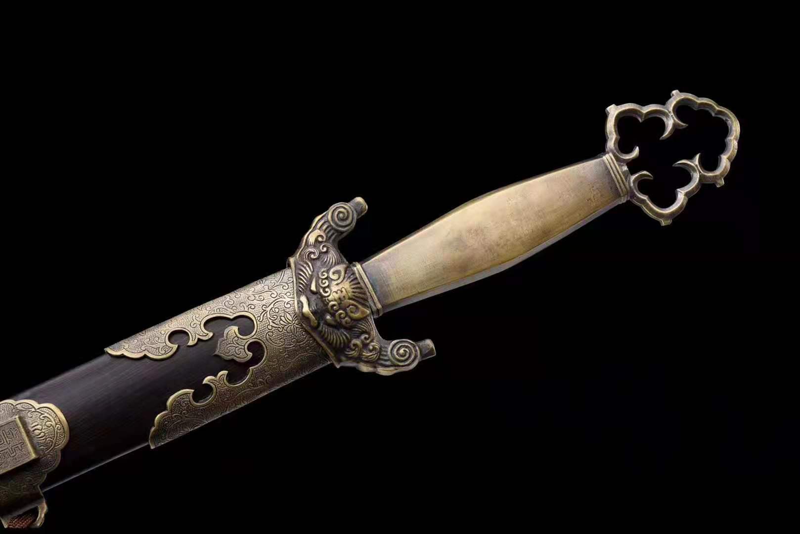 复刻晚清法杖剑 和风堂美术刀剑