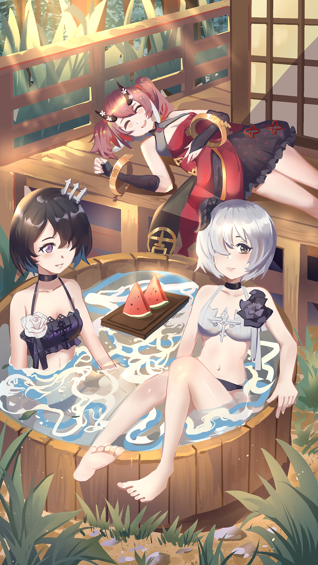 二次元动漫24节气图绘画