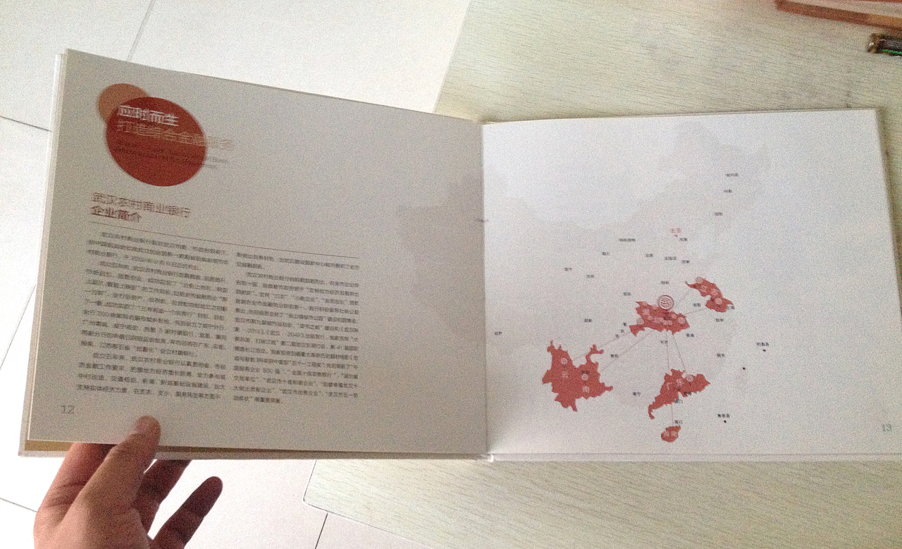 银行画册设计