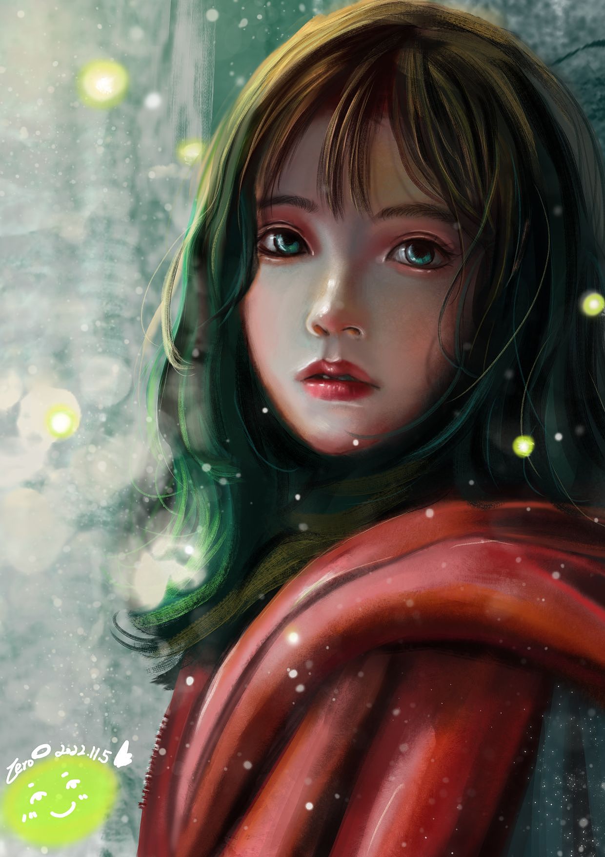 少女系列插画3（图ZMzIxNDk0NDA4） - 创作习作 - 站酷设计师Zero绘图原创素材 - 站酷ZCOOL