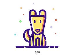 动物描边插画小练习