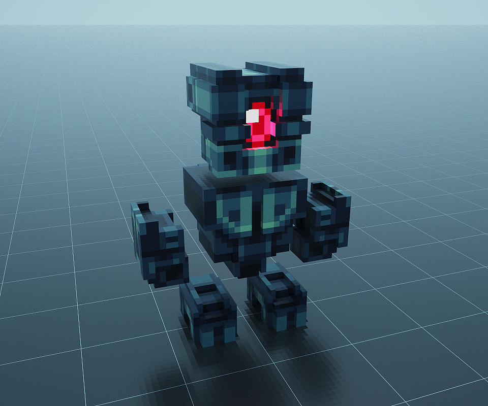 像素3d化-voxel机器人