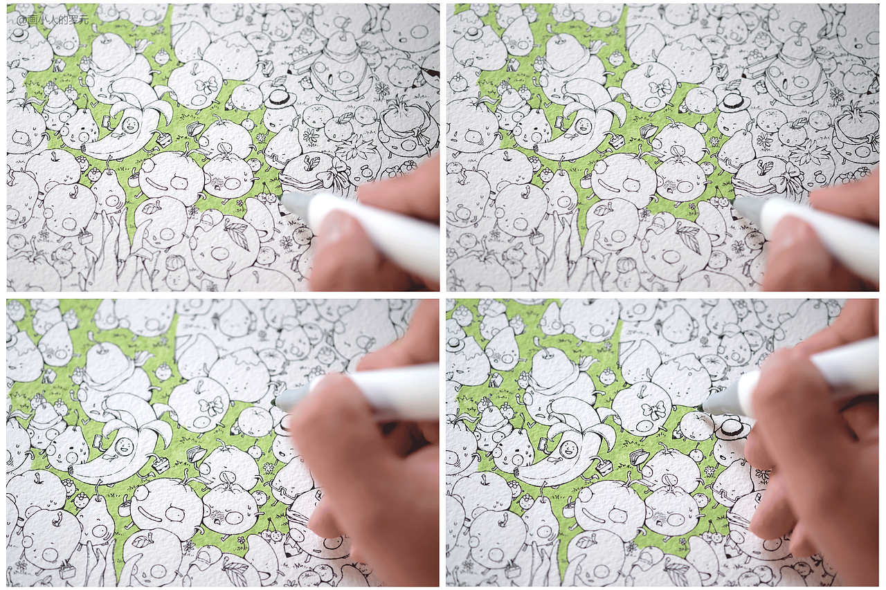 最近的一副手绘水果画（图ZMjQxODIwNzM2） - 商业插画 - 站酷设计师罗元元元原创素材 - 站酷ZCOOL