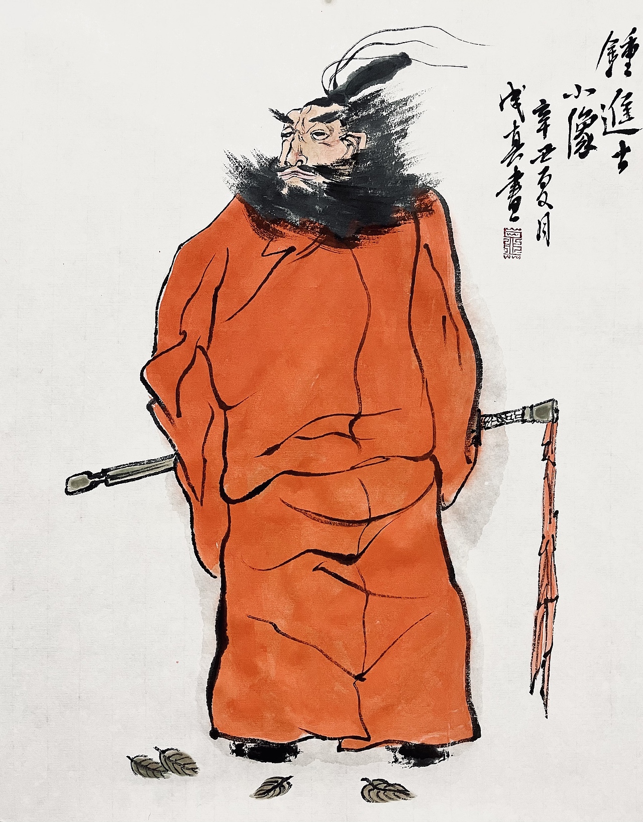 钟馗（图ZMjY4MTc5OTg4） - 单幅漫画 - 站酷设计师qinchengzhen原创素材 - 站酷ZCOOL