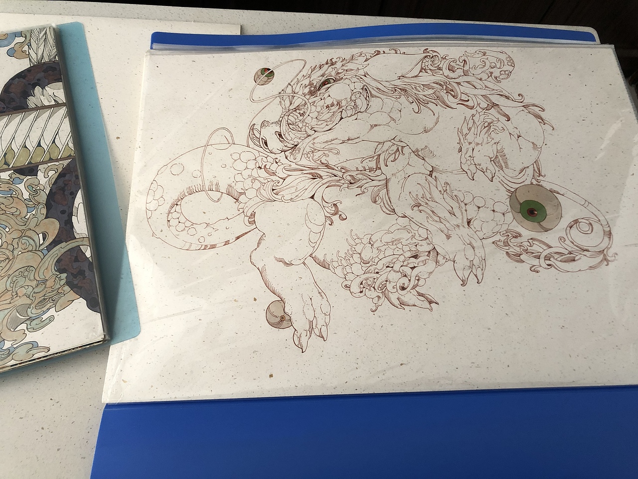 找到原图了 重发一下扫描版的（图ZMjQ4Njc1Njky） - 艺术插画 - 站酷设计师风暴降临原创素材 - 站酷ZCOOL