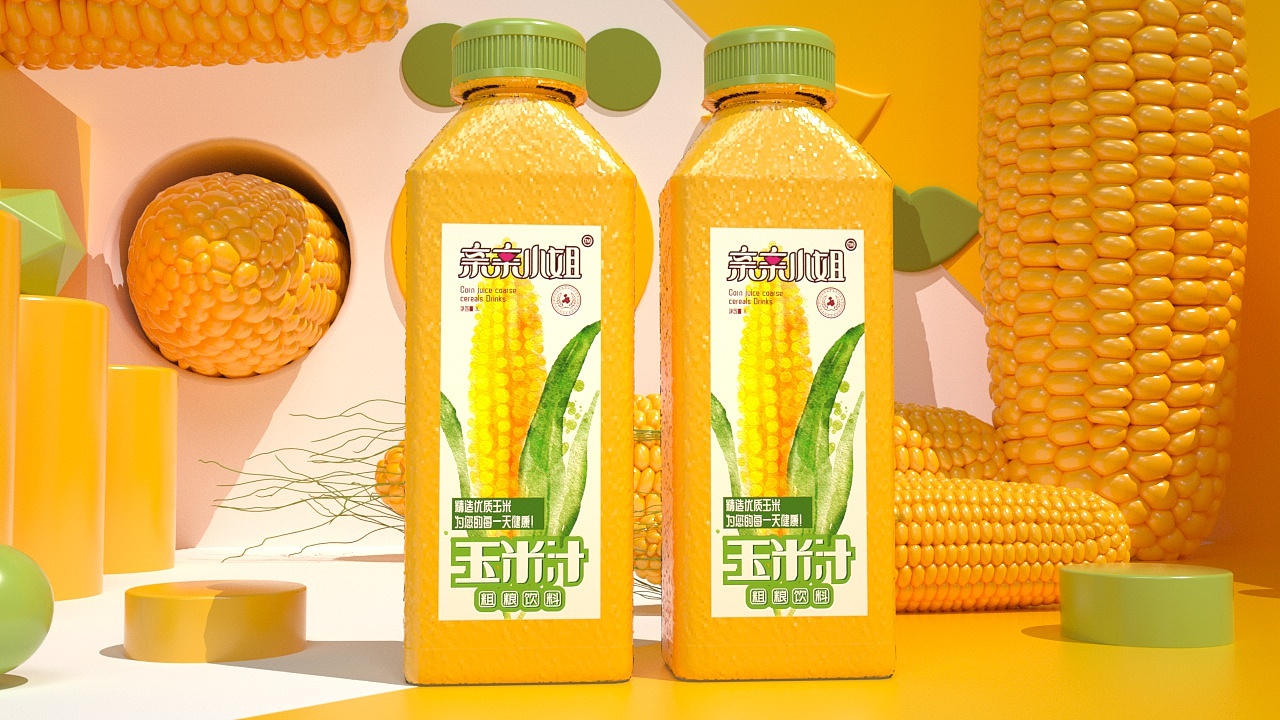 玉米汁饮料包装