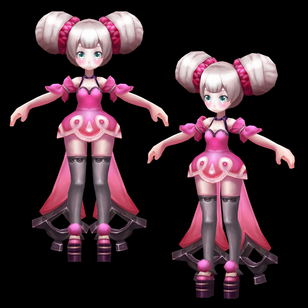 q版~3d建模~|三维|人物/生物|sola酱 - 原创作品 - 站酷 (zcool)