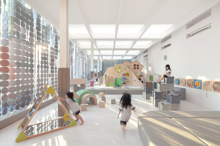 幼儿园设计探索儿童学习移动创造的空间