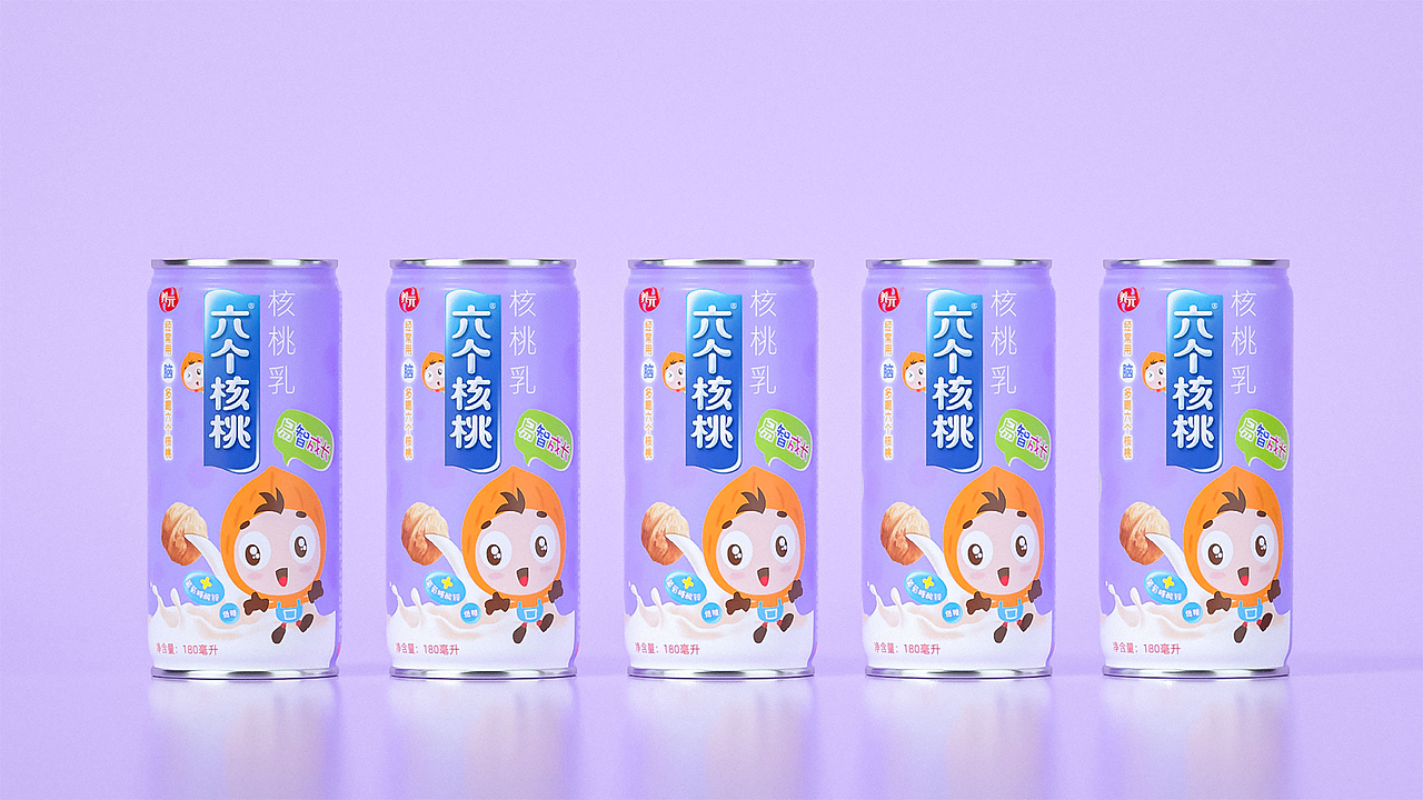 儿童装“六个核桃”小罐子(图ZMjY1Njg5MTM2) - 包装 - 站酷设计师ICOOL所见不同原创素材 - 站酷ZCOOL