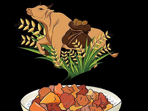 土豆牛肉自热米饭