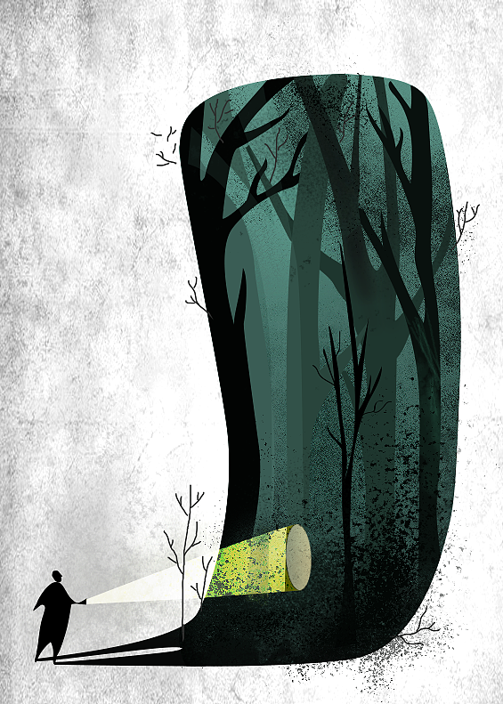 临摹大师的插画