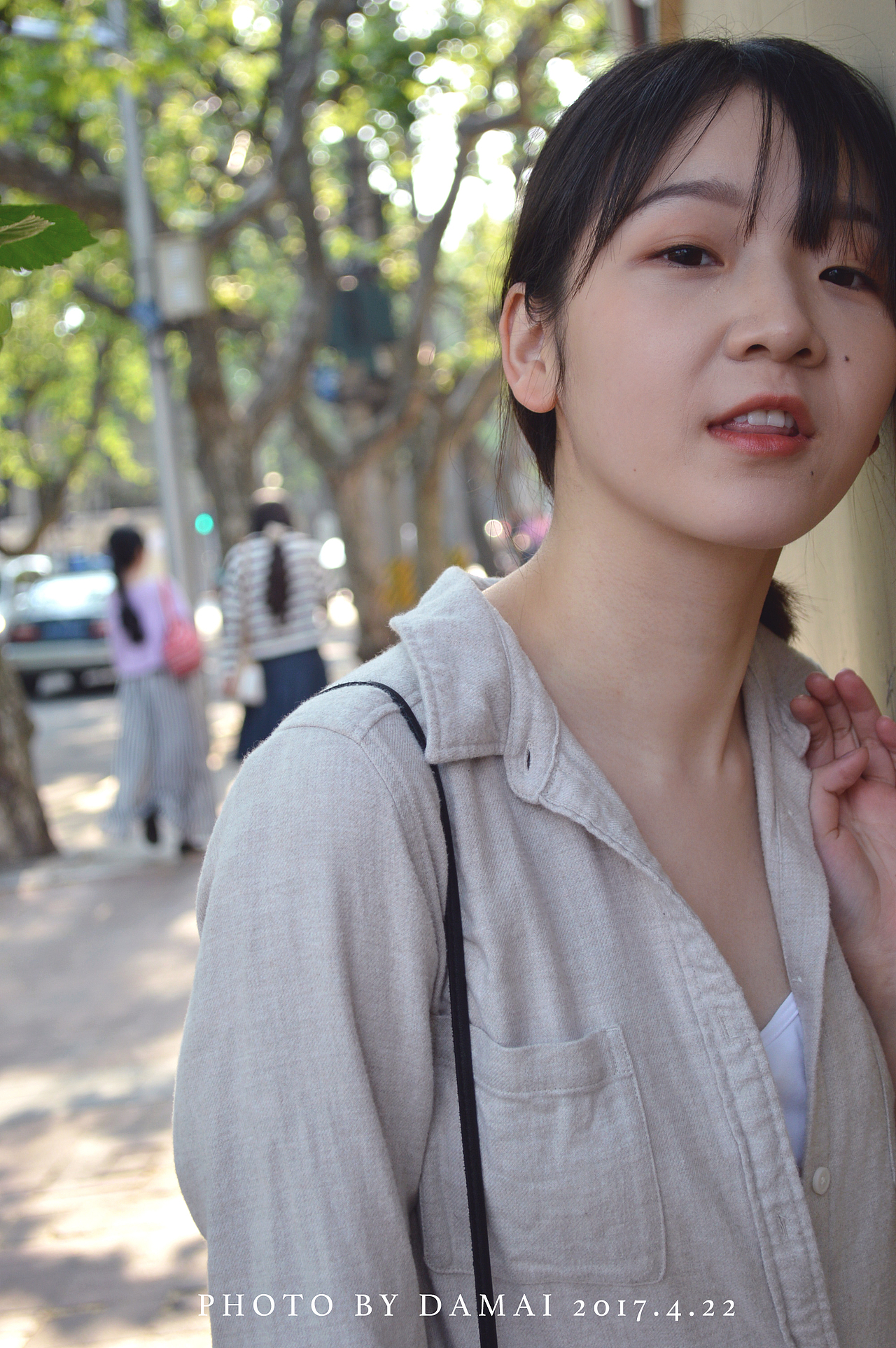 你负责微笑 我负责拍照