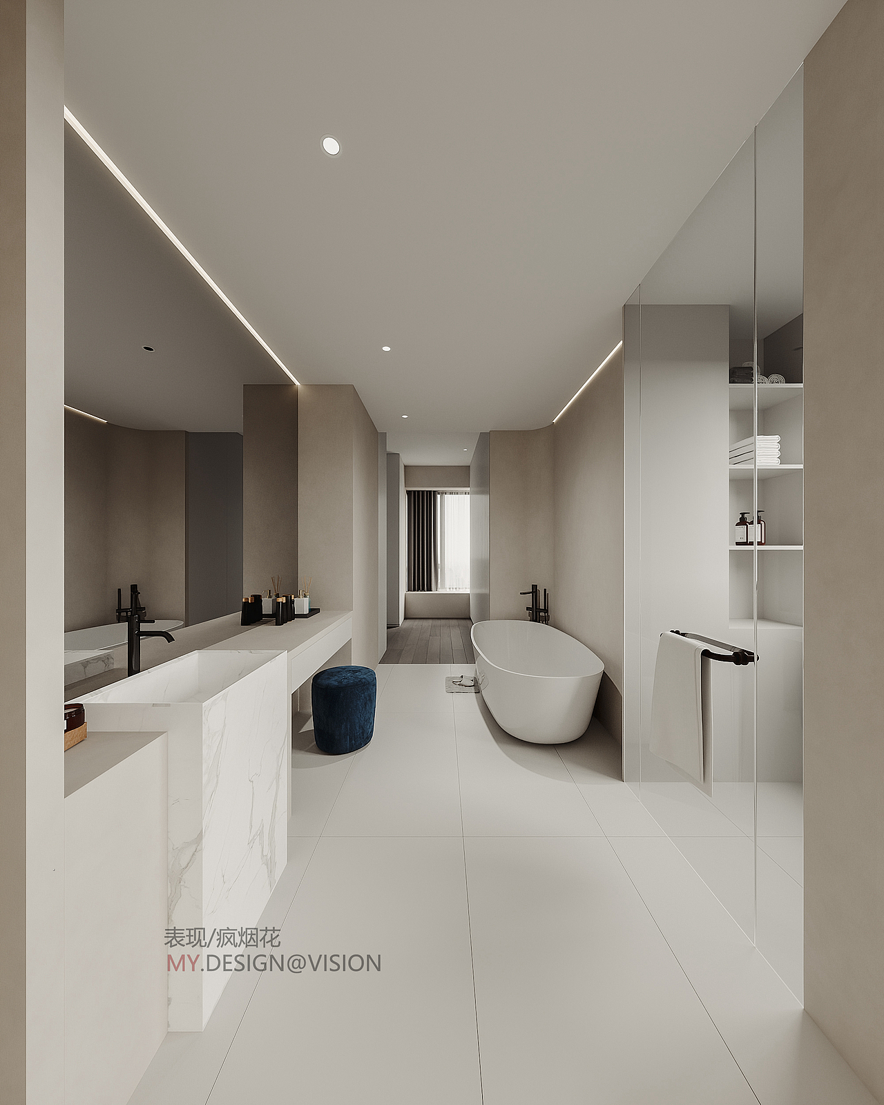 极简套房（图ZMjg5NTM3OTQ4） - 家装设计 - 站酷设计师疯烟花原创素材 - 站酷ZCOOL