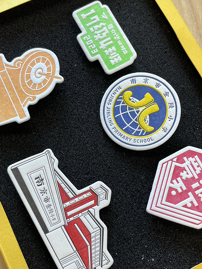毕业纪念纸徽章-5