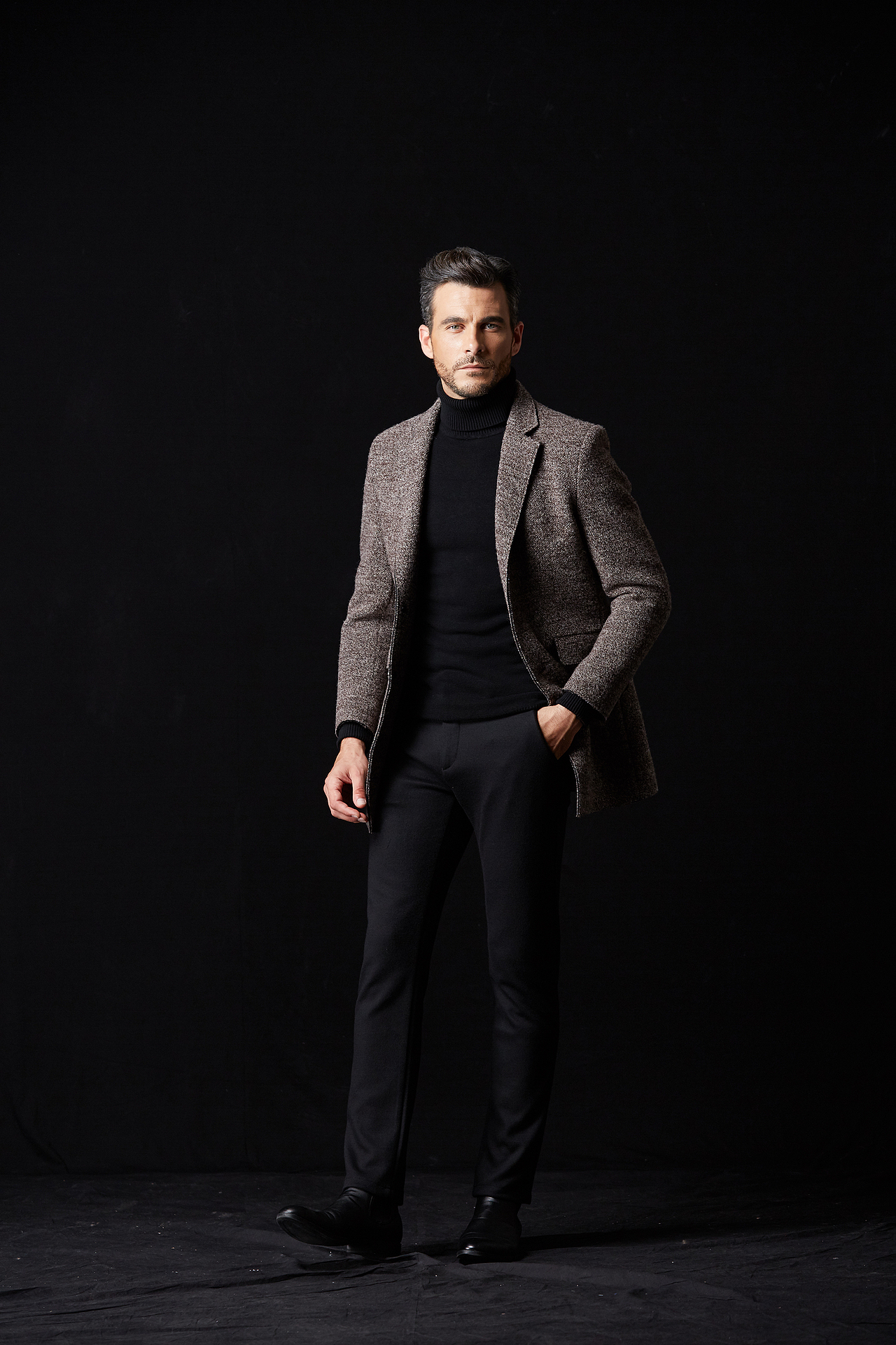 MEN'S COAT（图ZNjEwMTQ0ODQ=） - 人像摄影 - 站酷设计师像尚摄影阿天原创素材 - 站酷ZCOOL