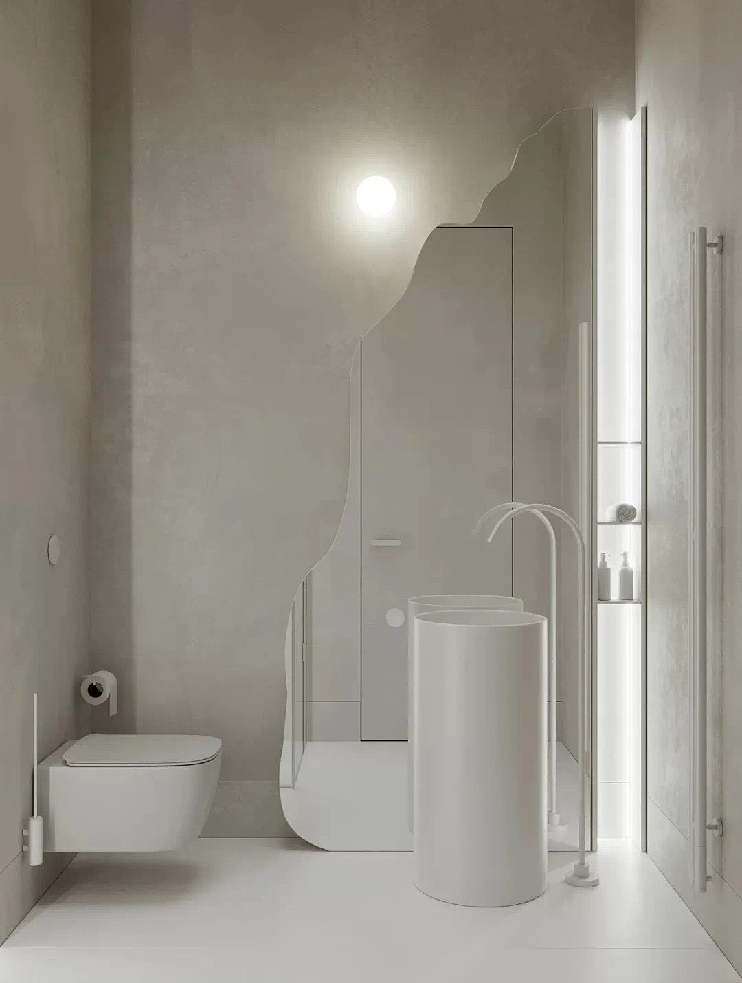 Belousova | 莫斯科的圆墙公寓