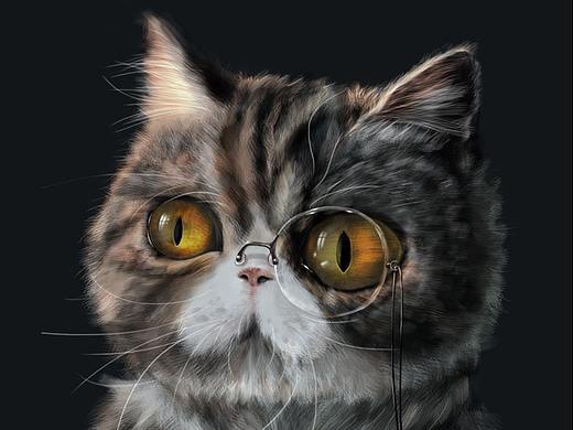 斯文的貓教授（個人主頁-ZNTQzMDMzOTY=） - 創(chuàng)作習(xí)作 - 站酷設(shè)計師Carnys原創(chuàng)素材 - 站酷ZCOOL