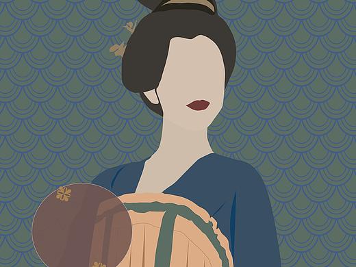 AI平面插画练习2.0