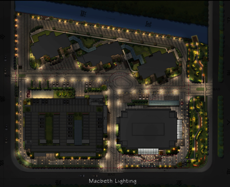 某映月 商业&住宅夜景灯光项目