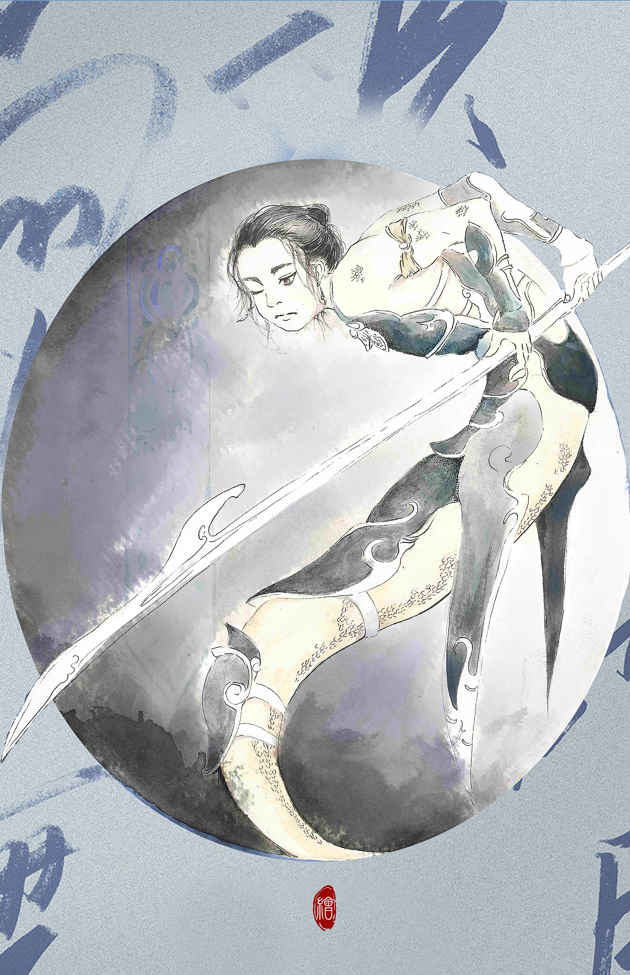 观山海（图ZMTYyMjk2MjI0） - 商业插画 - 站酷设计师张大肩原创素材 - 站酷ZCOOL