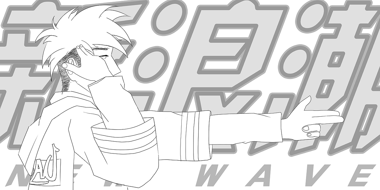 NEW WAVE（华为表盘）（图ZMjEzODgwODg0） - 商业插画 - 站酷设计师Iffly_TG原创素材 - 站酷ZCOOL