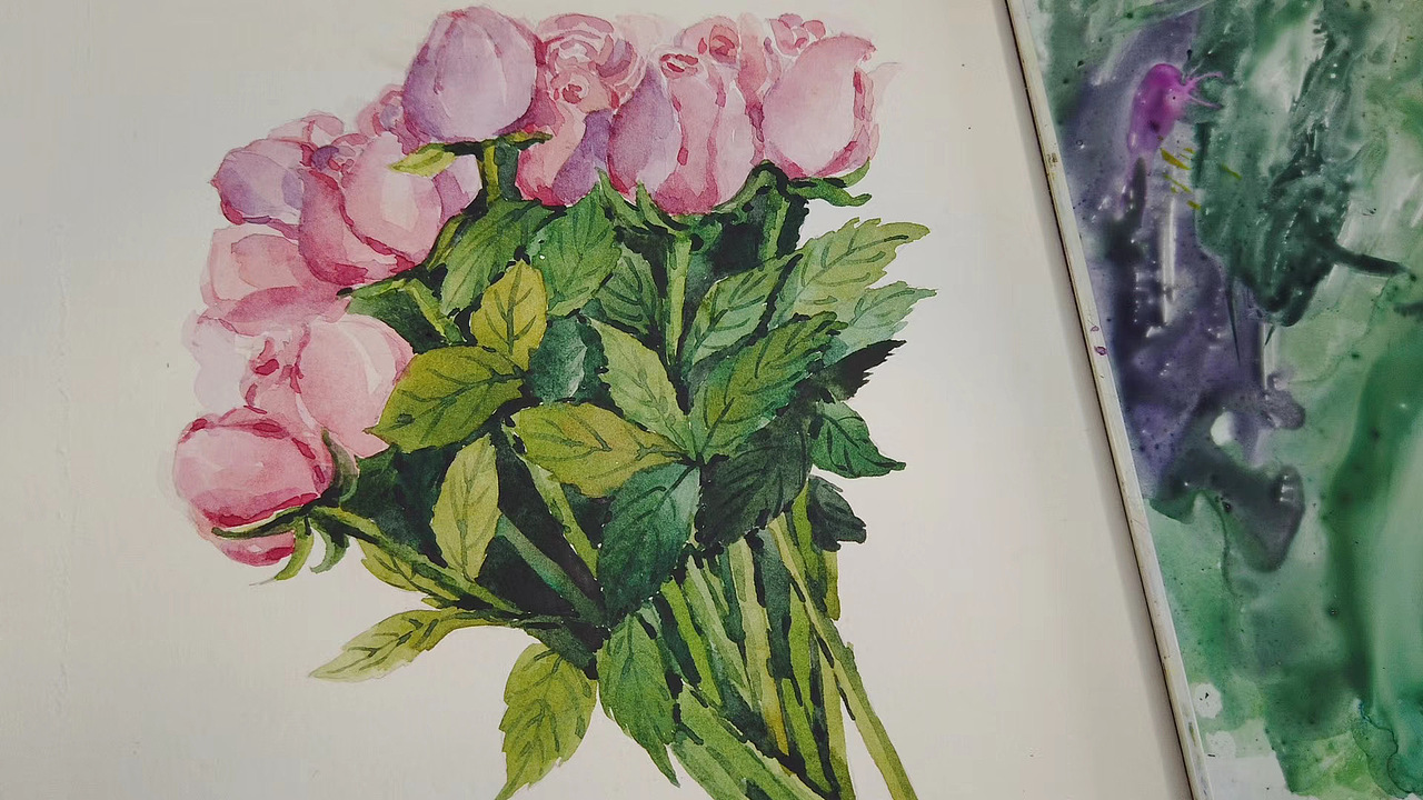 19-20年画的这些水彩花草插画们（图ZMjA0NDY3Njgw） - 绘画 - 站酷设计师杨婷婷2原创素材 - 站酷ZCOOL