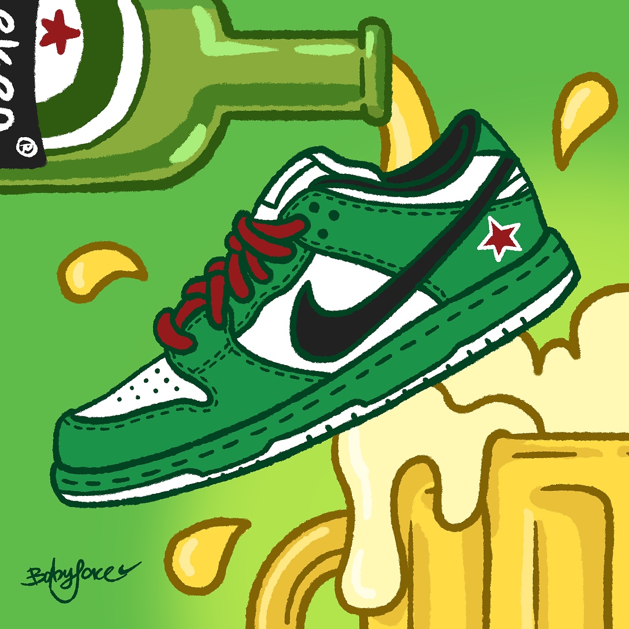 Dunk年（图ZMjMxODAxMjE2） - 创作习作 - 站酷设计师小学生闹海原创素材 - 站酷ZCOOL