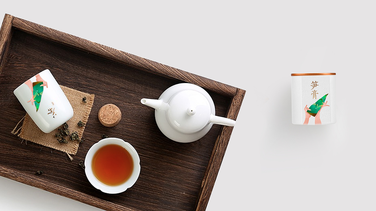 特产包装插画人物 —— 竹笋姑娘（图ZMTcwMTMxNzA0） - 包装 - 站酷设计师李狗黛原创素材 - 站酷ZCOOL