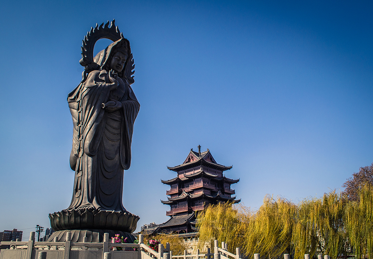 摄影作品-归元寺寺庙