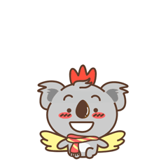 考拉小休新年版表情包（图ZNjkxNTkyNzY=） - 图案 - 站酷设计师小盘啊原创素材 - 站酷ZCOOL