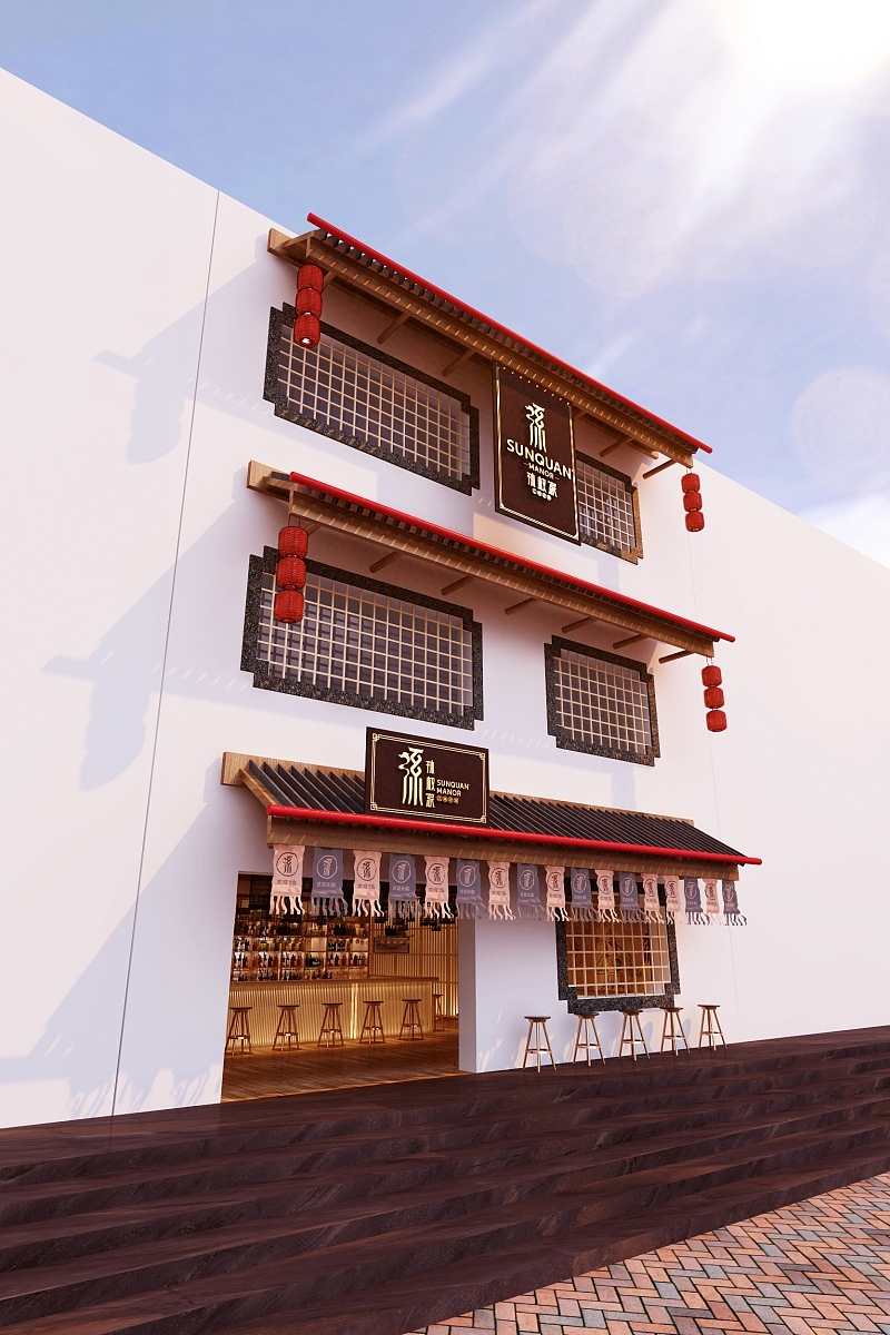 孙权家中国风酒家品牌全案设计（图ZMjU0NDE3ODYw） - 酒店餐饮设计 - 站酷设计师赋加设计原创素材 - 站酷ZCOOL