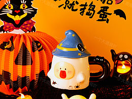 萬圣節(jié)陶瓷杯拍攝??2