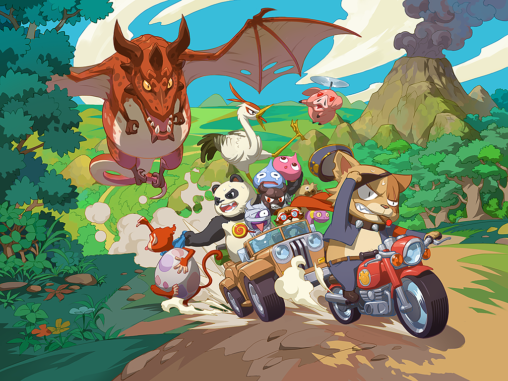 仿日式某大ip题材游戏的设定