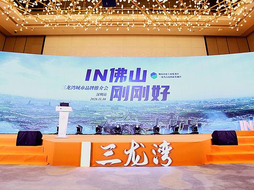 佛山三龙湾城市品牌推介会PPT