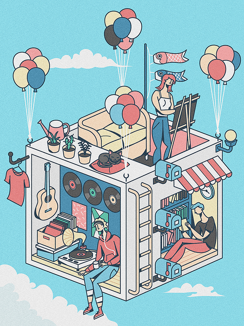 插画合集——2019（1）（图ZMTUyMzExMTQ4） - 商业插画 - 站酷设计师Samuel_Chen插画原创素材 - 站酷ZCOOL