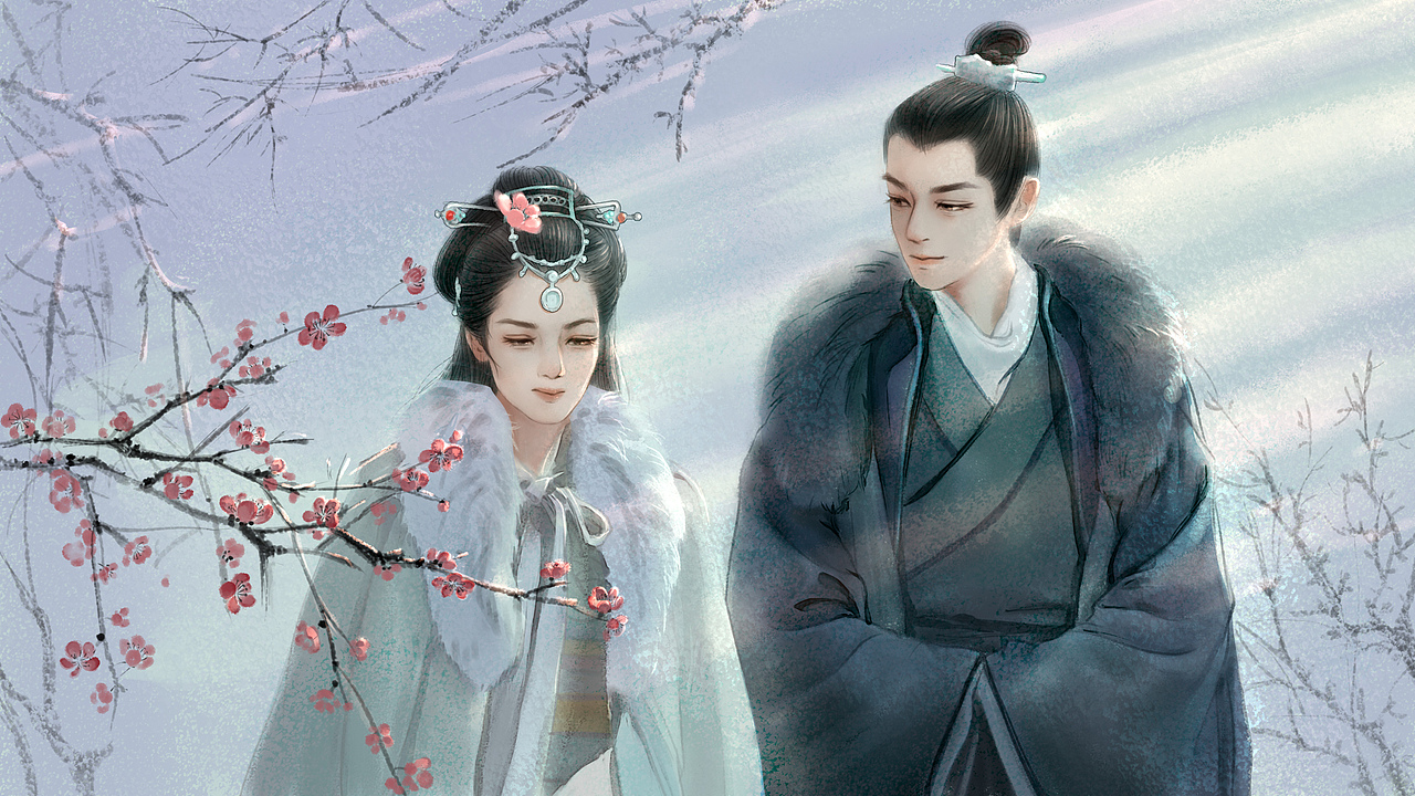 第六年了,还是逃不出琅琊榜的坑|插画|创作习作|白藏潇潼_原创作品