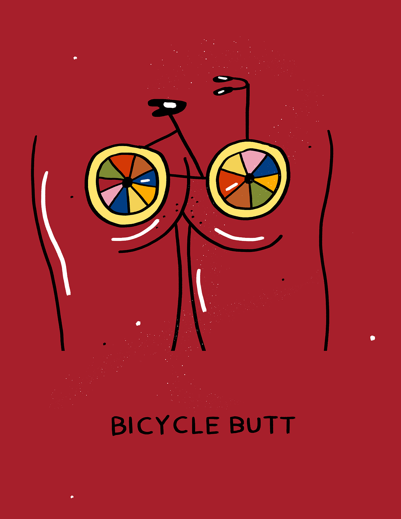 不仅仅是自行车（图ZMTA4Nzk1MTg4） - 艺术插画 - 站酷设计师喵屎坨坨原创素材 - 站酷ZCOOL